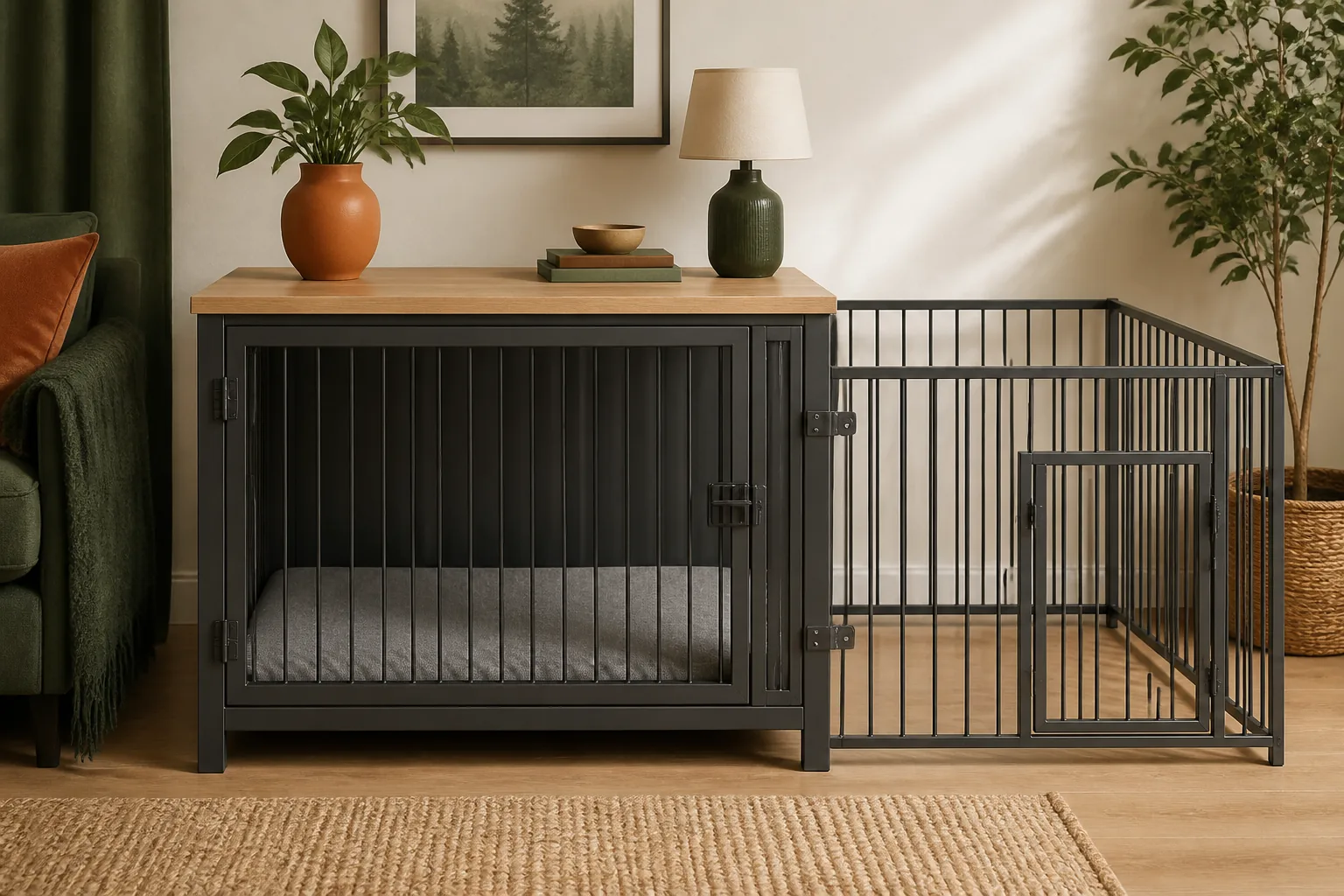 Development concept for a metal and hybrid pet home system