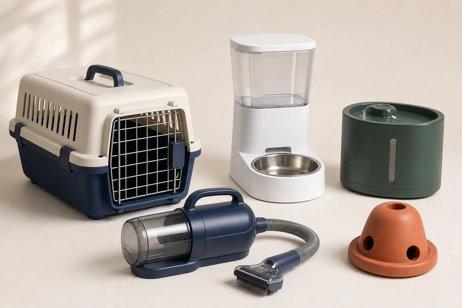 Molded plastic and pet electronics product development concept
